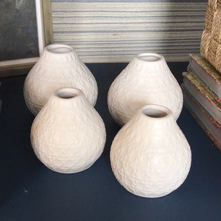 White bud vase